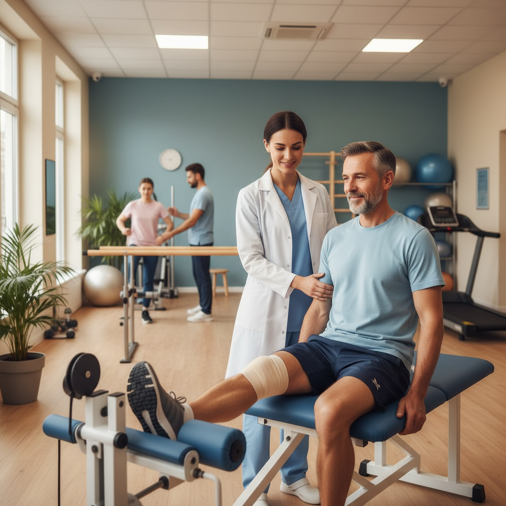 Physical Therapy for Total Knee Replacement Recovery