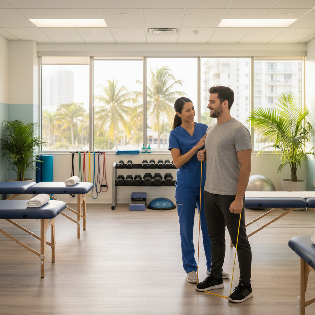 Physical Therapy After a Car Accident in Miami, FL
