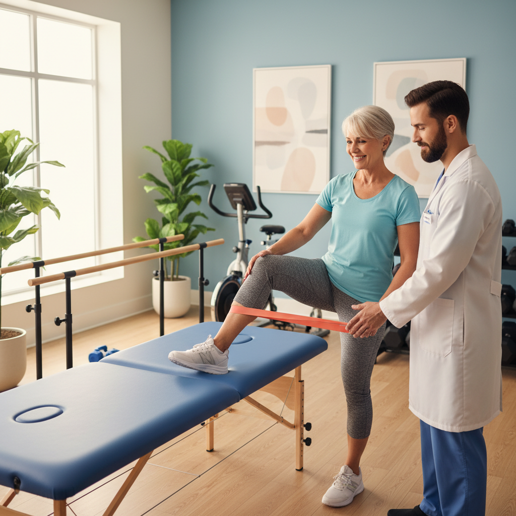 Physical Therapy for Total Knee Replacement Recovery