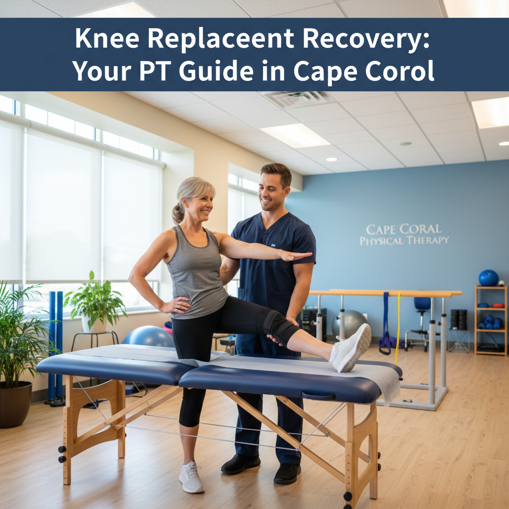 Knee Replacement Recovery: Your PT Guide in Cape Coral