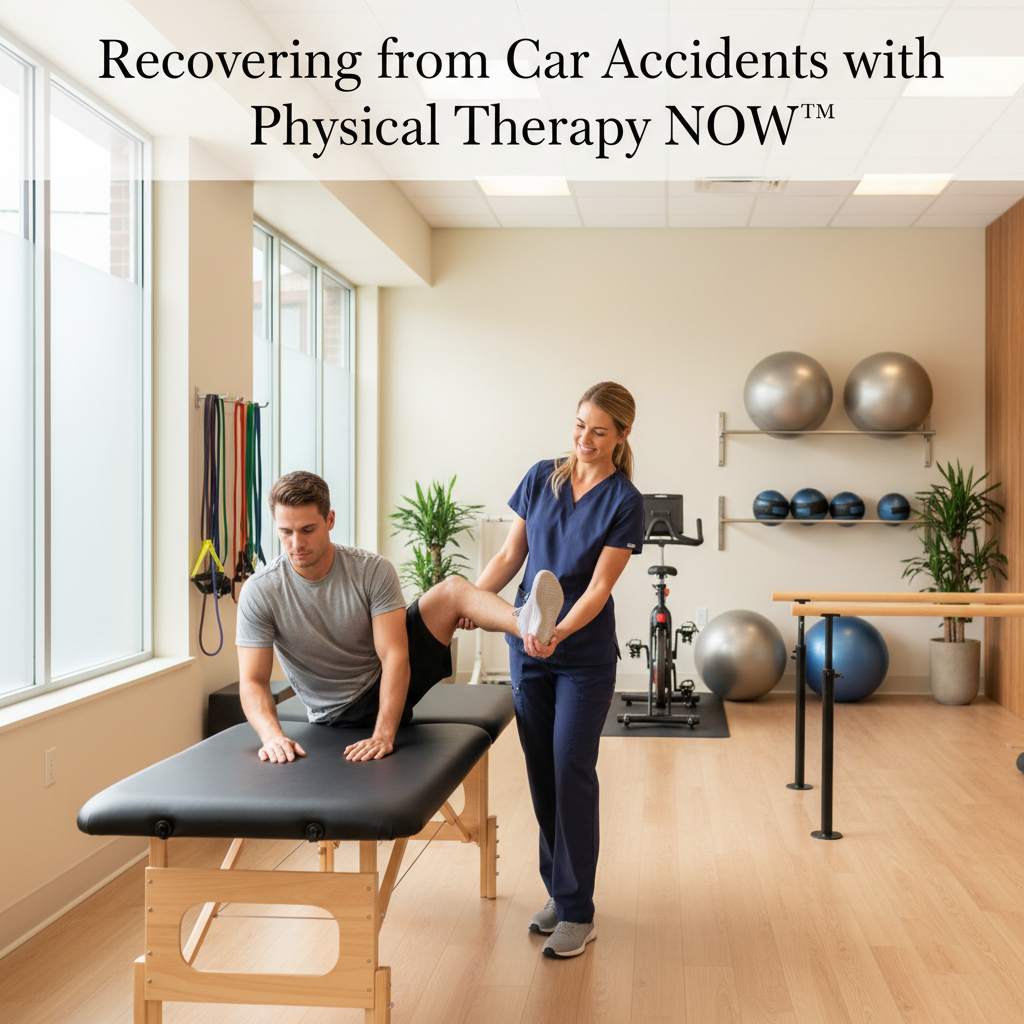 Recovering from Car Accidents with Physical Therapy NOW™