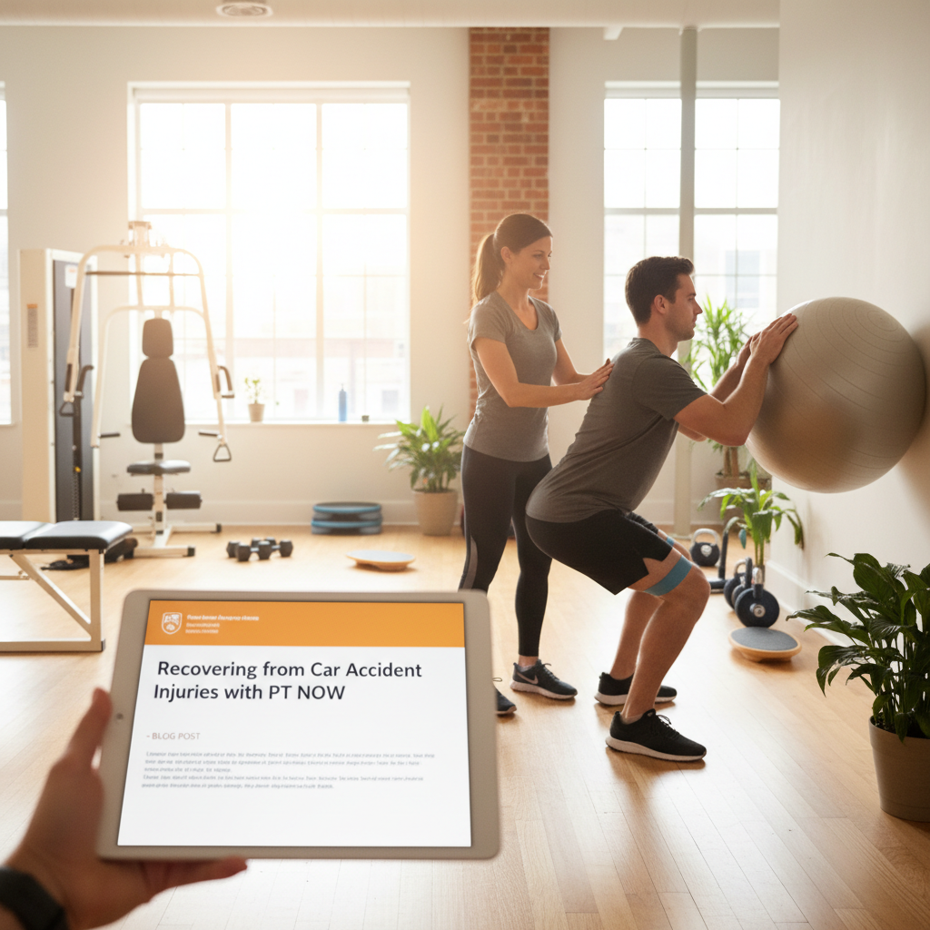 Recovering from Car Accident Injuries with PT NOW