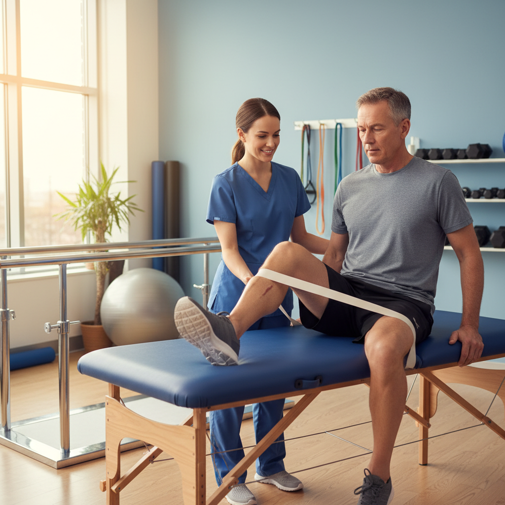 Physical Therapy for Total Knee Replacement Recovery