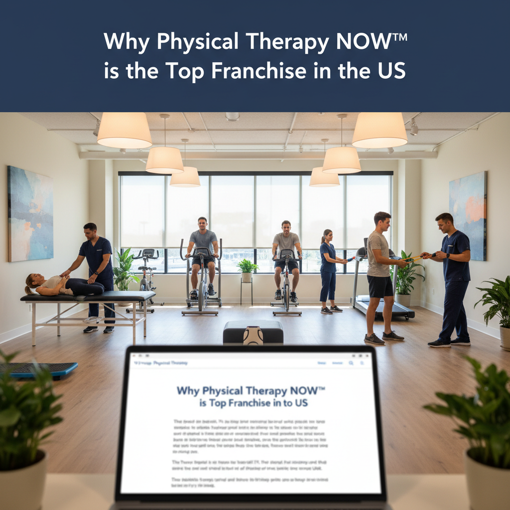 Why Physical Therapy NOW™ is the Top Franchise in the US
