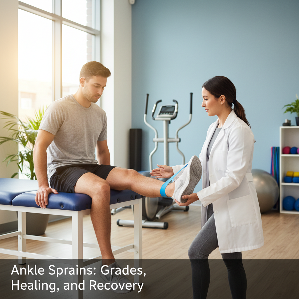 Ankle Sprains: Grades, Healing, and Recovery