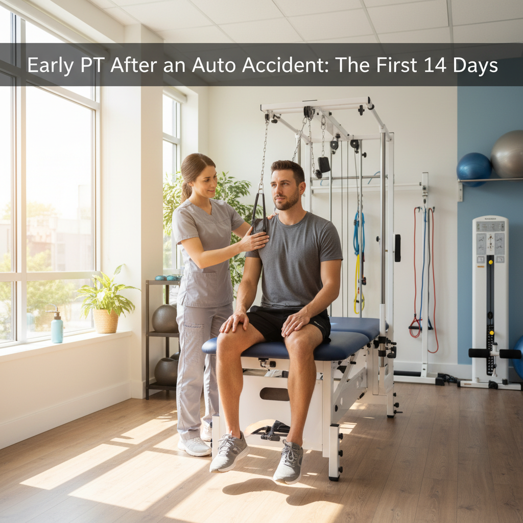 Early PT After an Auto Accident: The First 14 Days