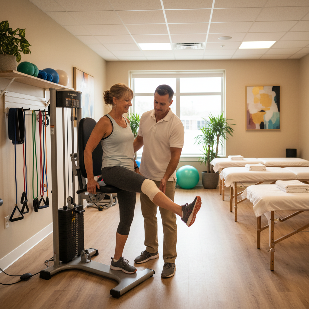 Physical Therapy for Total Knee Replacement Recovery