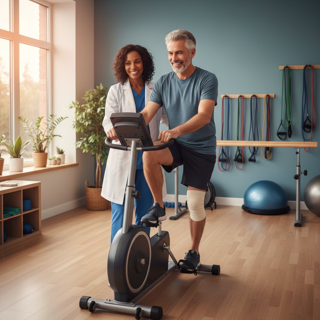 Physical Therapy for Total Knee Replacement Recovery