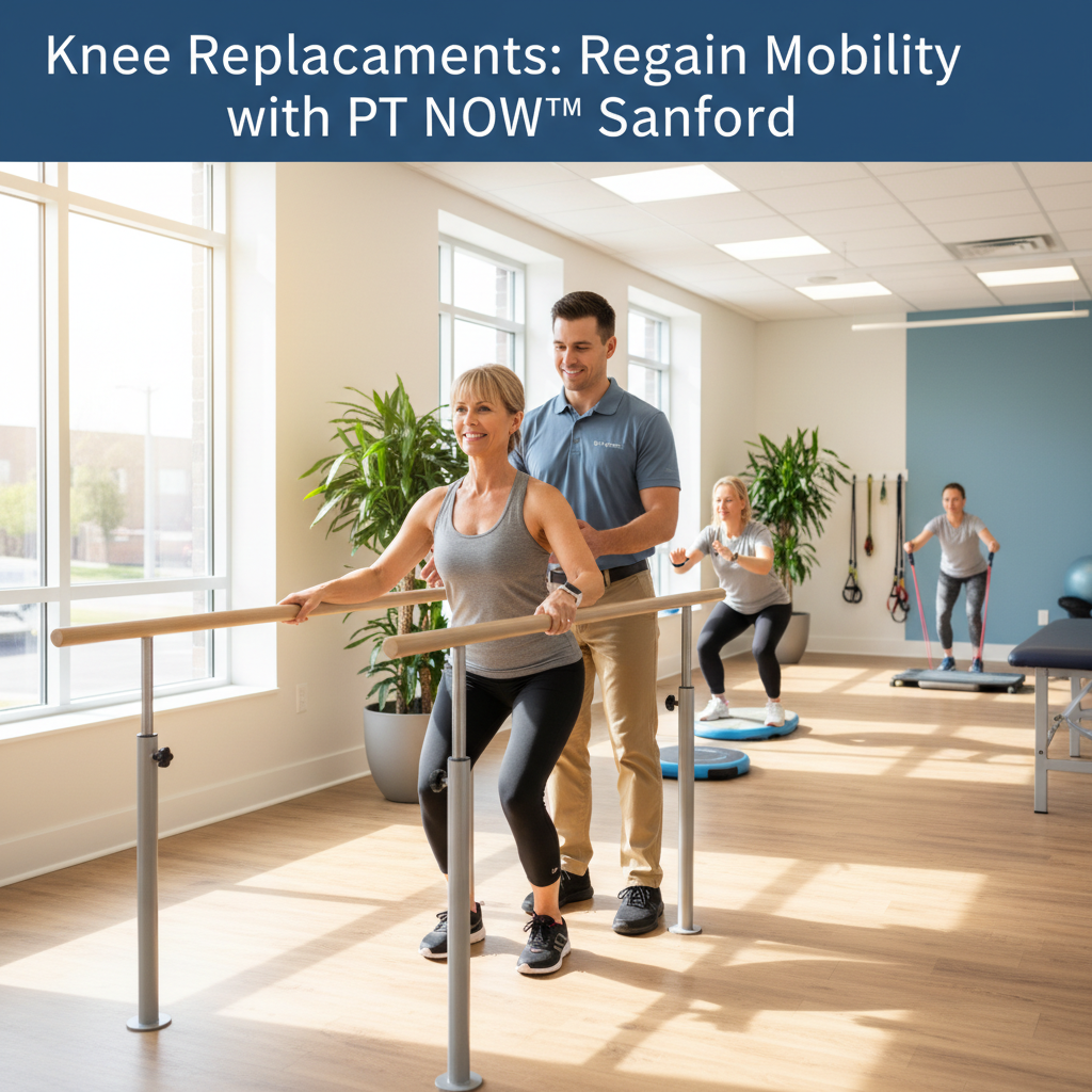 Knee Replacements: Regain Mobility with PT NOW™ Sanford