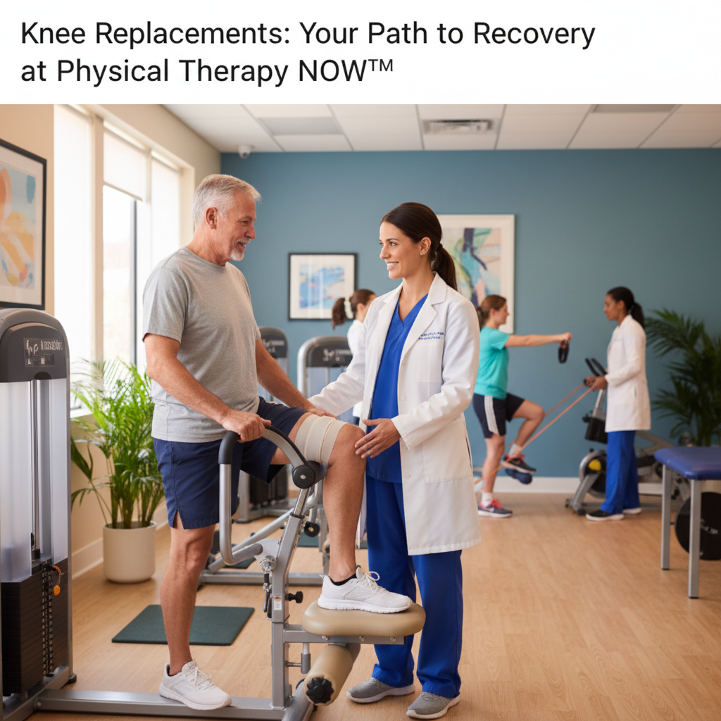 Knee Replacements: Your Path to Recovery at Physical Therapy NOW™