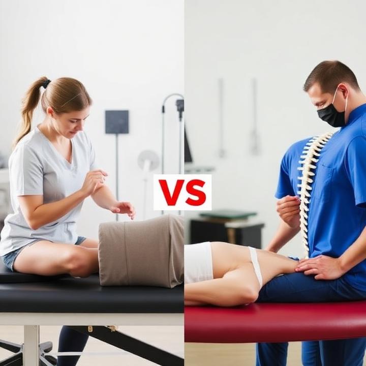 Physical Therapy vs. Chiropractic Care: What's the Difference?